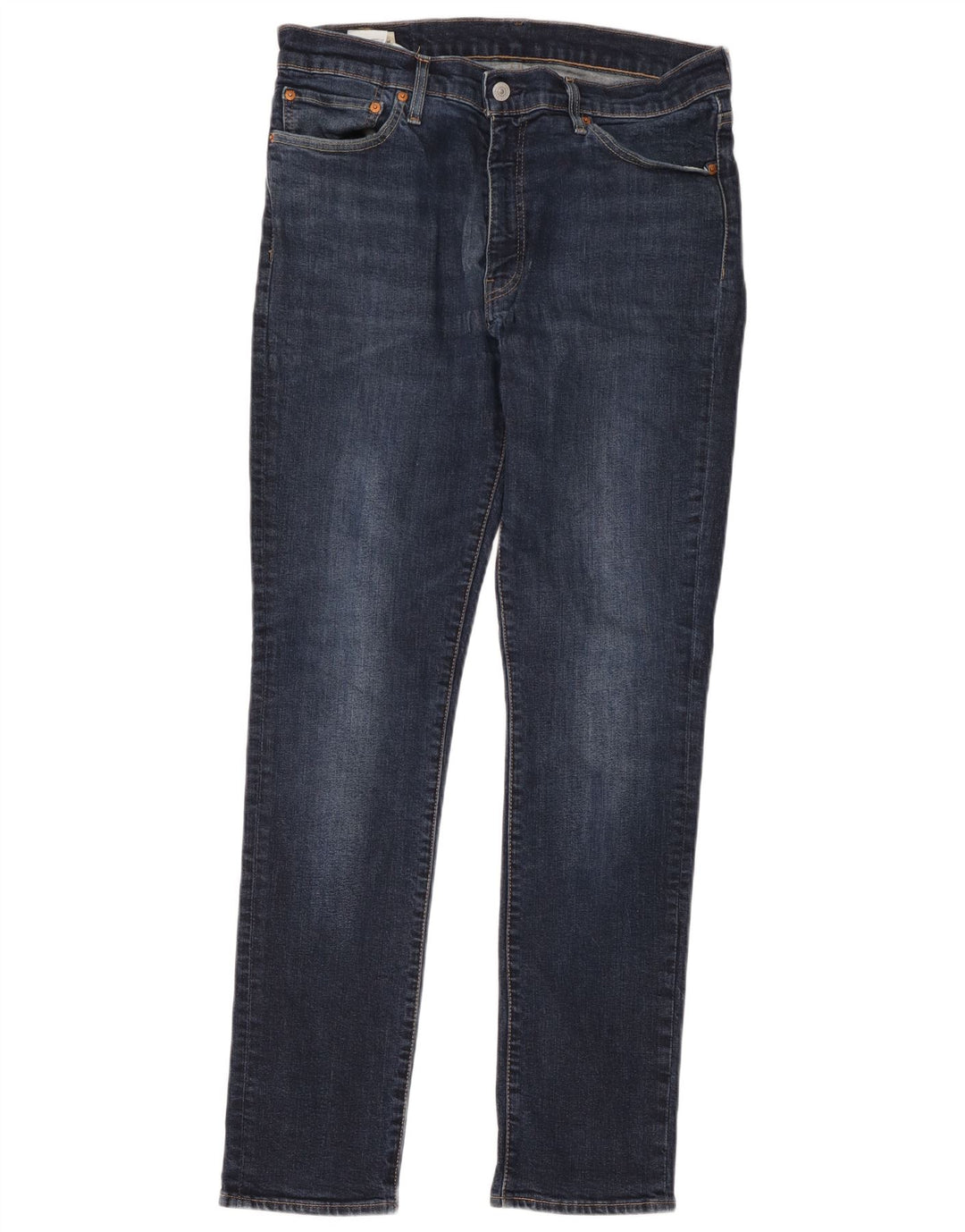 Levi's Herre 511 Slim Jeans W36 L34 Marineblå Bomuld