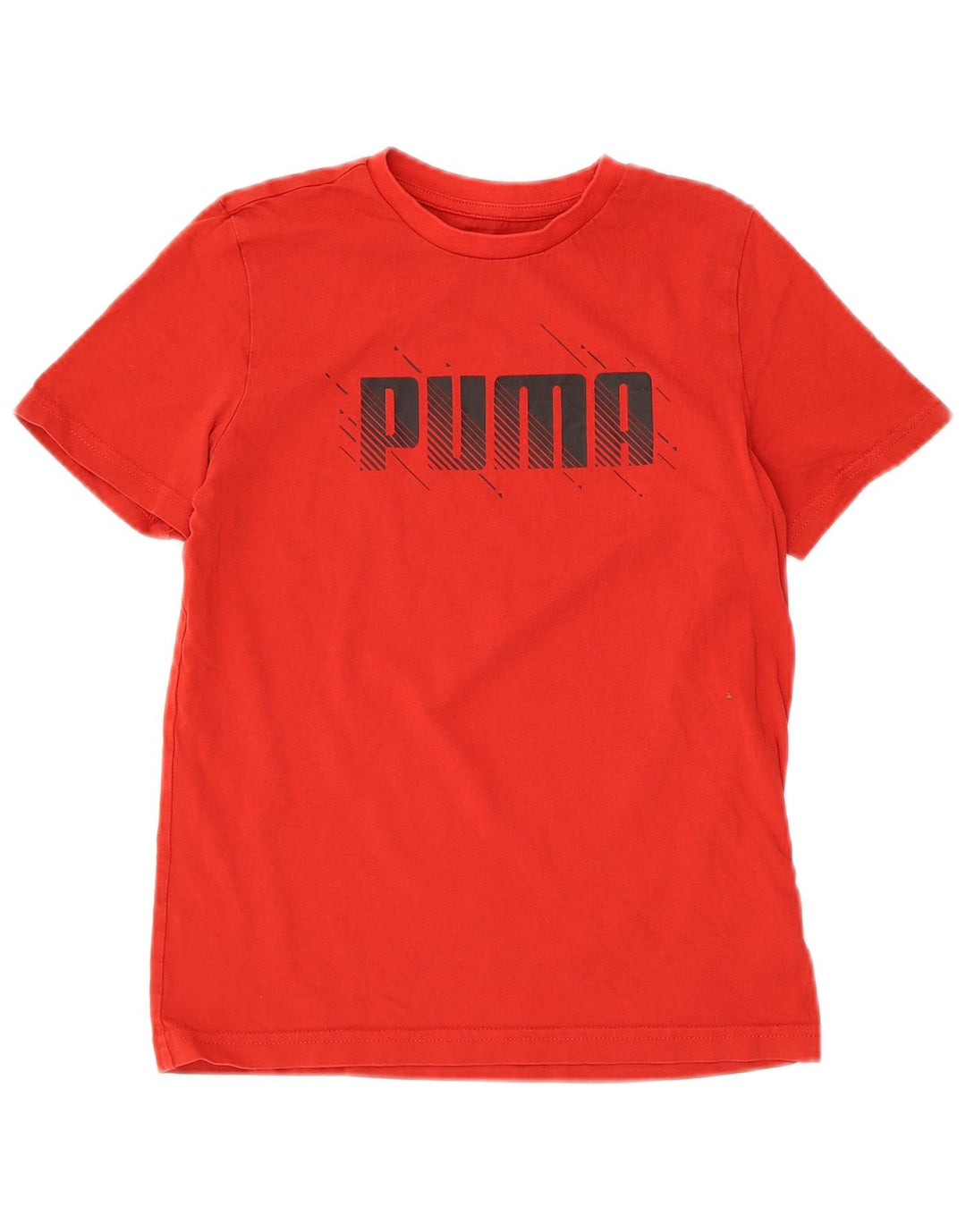 Puma drenge grafisk t-shirt top 11-12 år rød bomuld