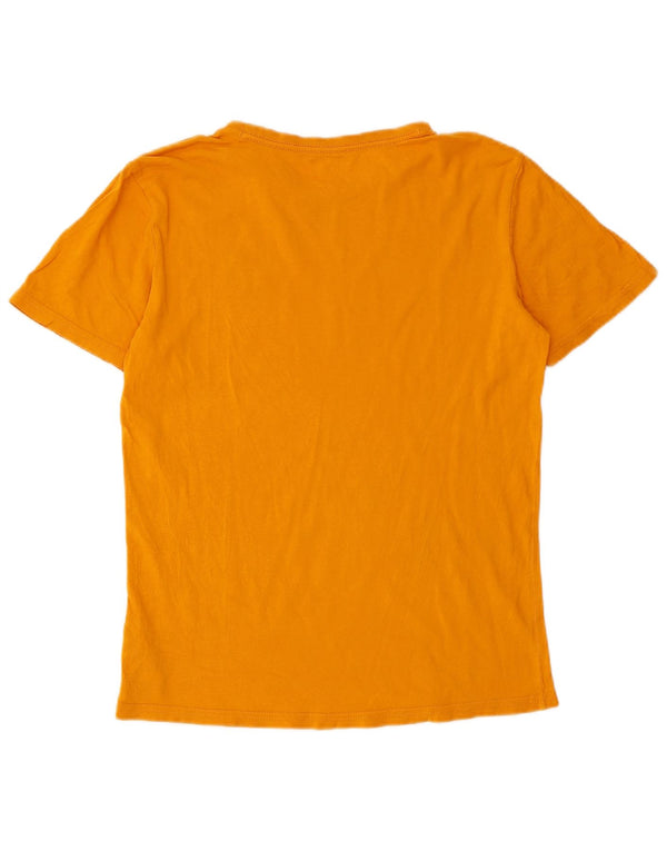 Tommy Hilfiger Boys T-Shirt Top 14-15 År Gul Bomuld