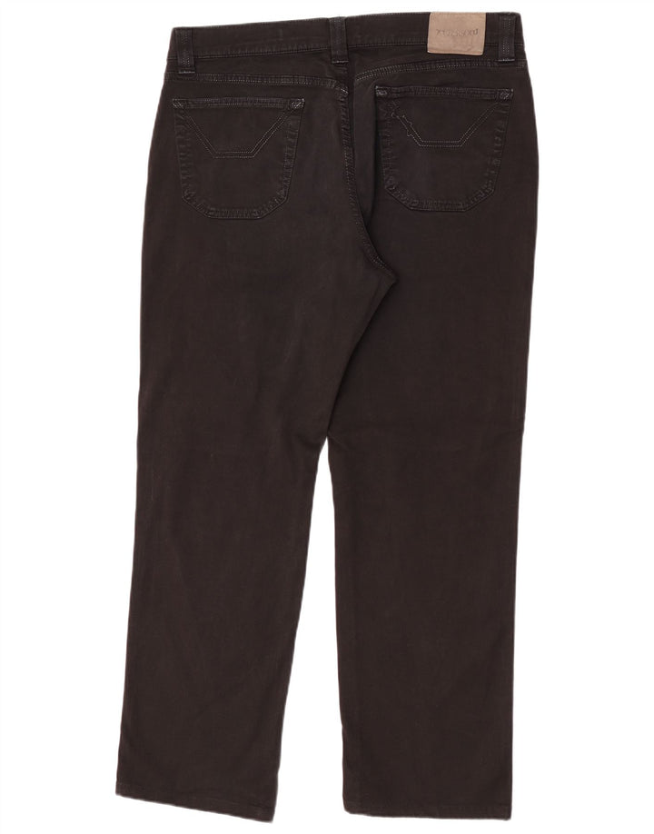 Jeckerson Straight Jeans til mænd W38 L30 Sort bomuld