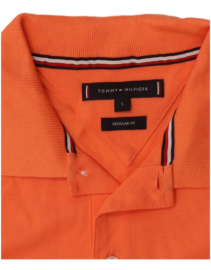 Tommy Hilfiger Herre Regular Fit Polo Shirt Lille Orange