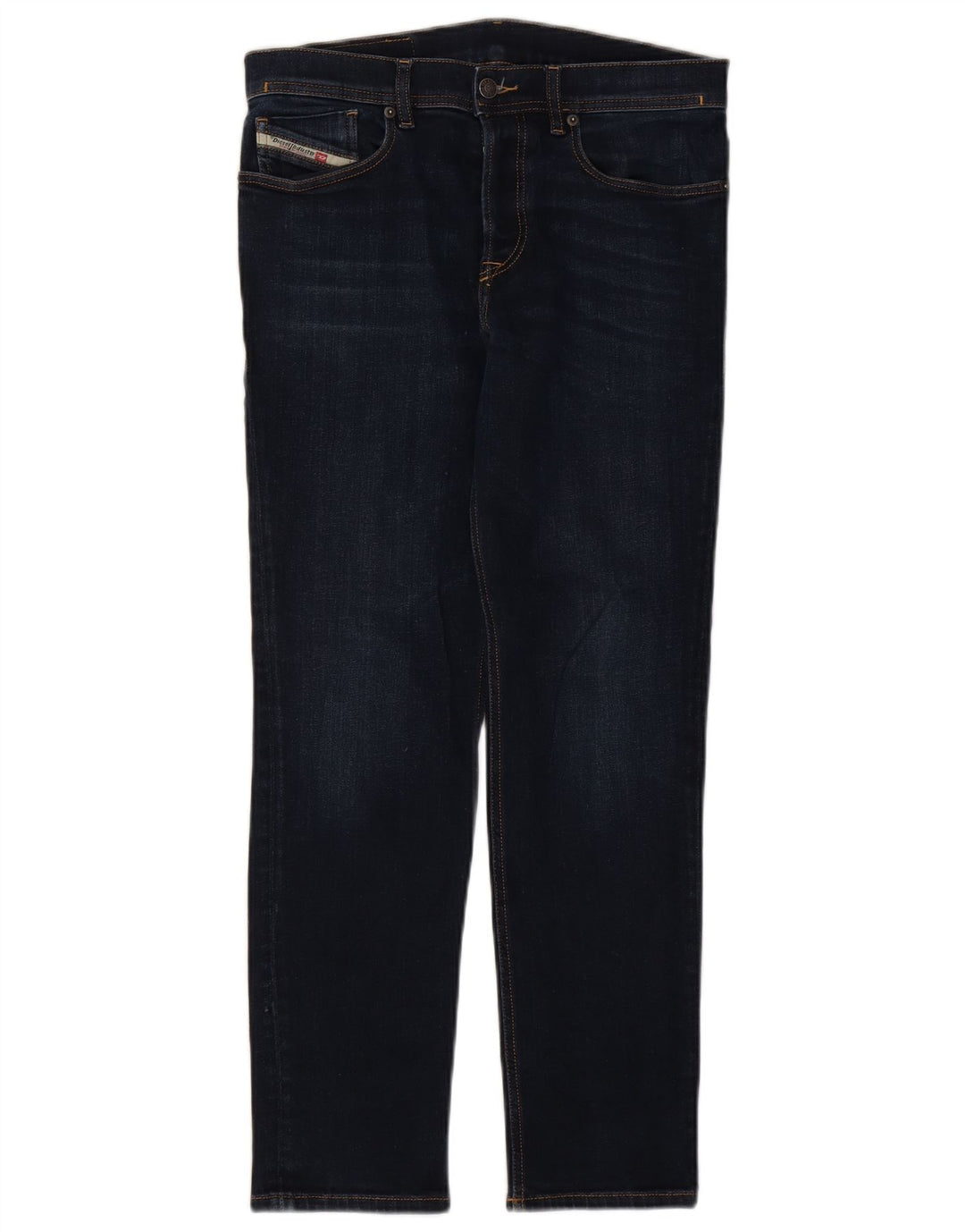 Diesel Dame Slim Jeans W30 L30 Marineblå Bomuld