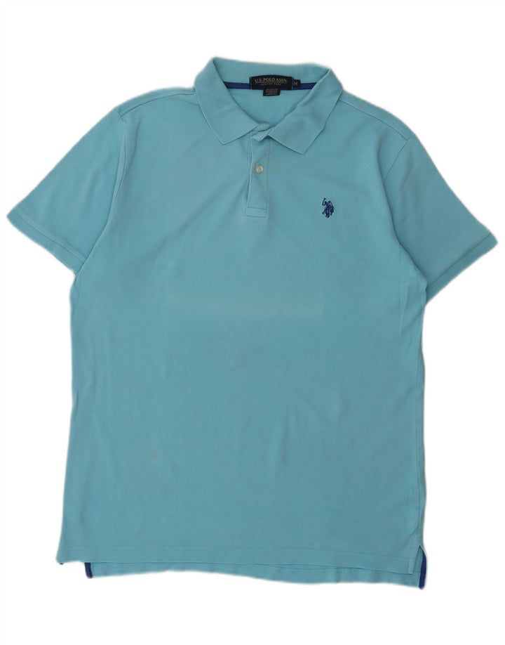 U.S. Polo Assn. Herre poloshirt Medium blå bomuld
