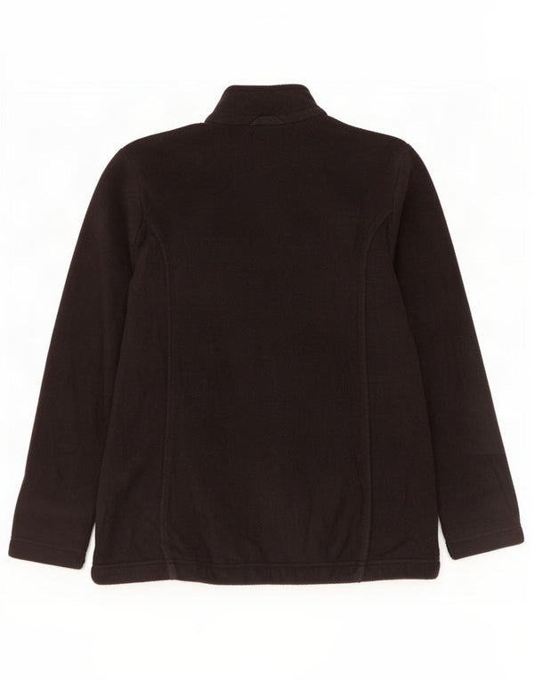 Jack Wolfskin Dame Fleecejakke UK 12 Medium Sort Polyester