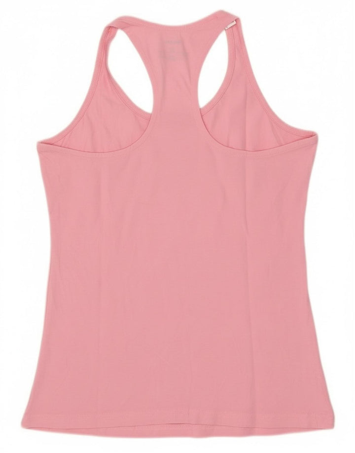Adidas Dame Grafisk Vest Top UK 8/10 Small Pink