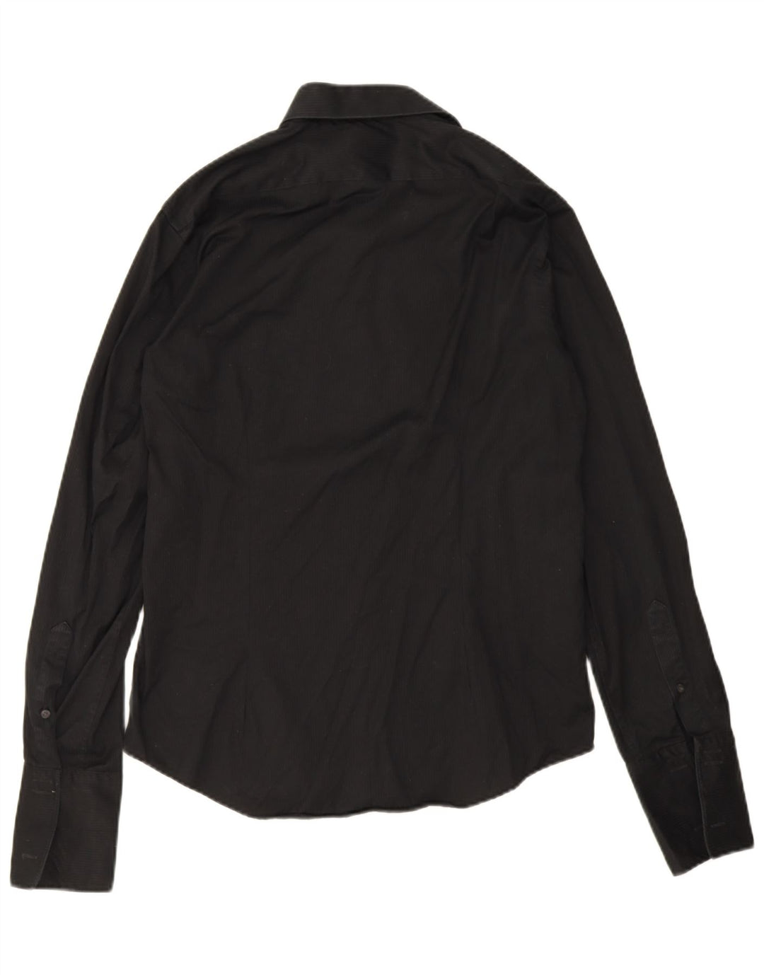 Calvin Klein Herre Slim Fit Skjorte Str. 41 16 Stor Sort Stribet