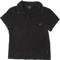 GUESS Girls Polo Shirt 8-9 Years Large  Black Vintage Guess and Second-Hand Guess from Messina Hembry 