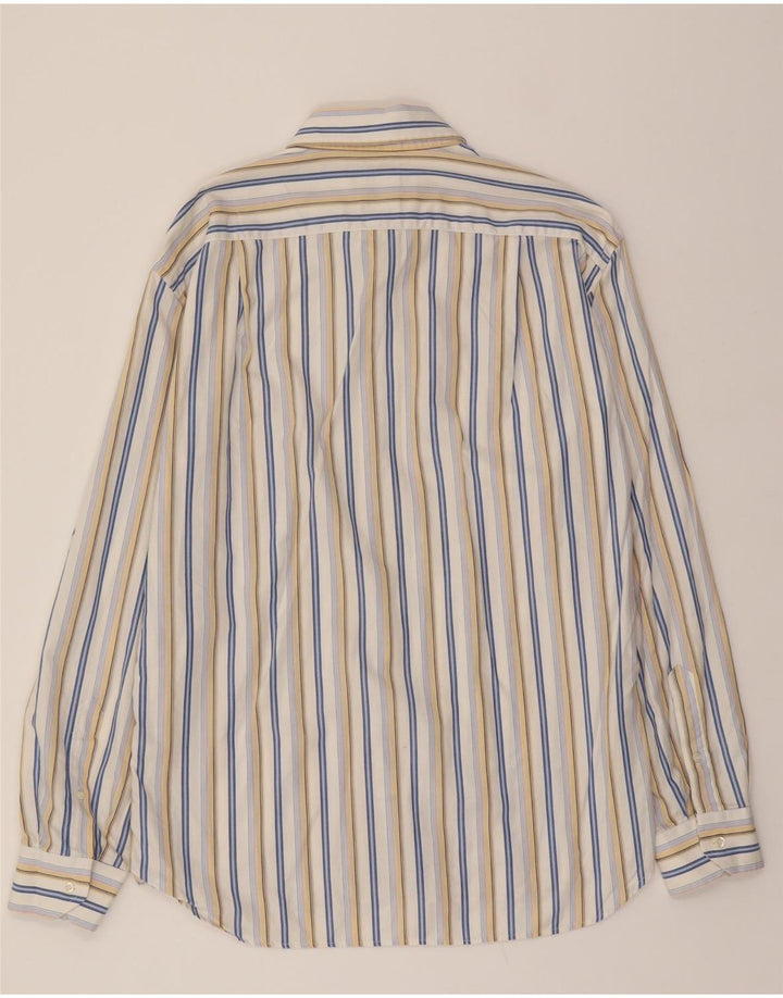 ROCCOBAROCCO Mens Shirt Size 16 41 Large Multicoloured Striped Classic Vintage Roccobarocco and Second-Hand Roccobarocco from Messina Hembry 