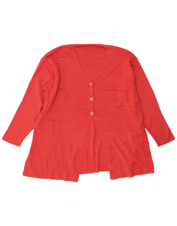 Marks & Spencer Dame St. Michael Cardigan Sweater UK 14 Large Red