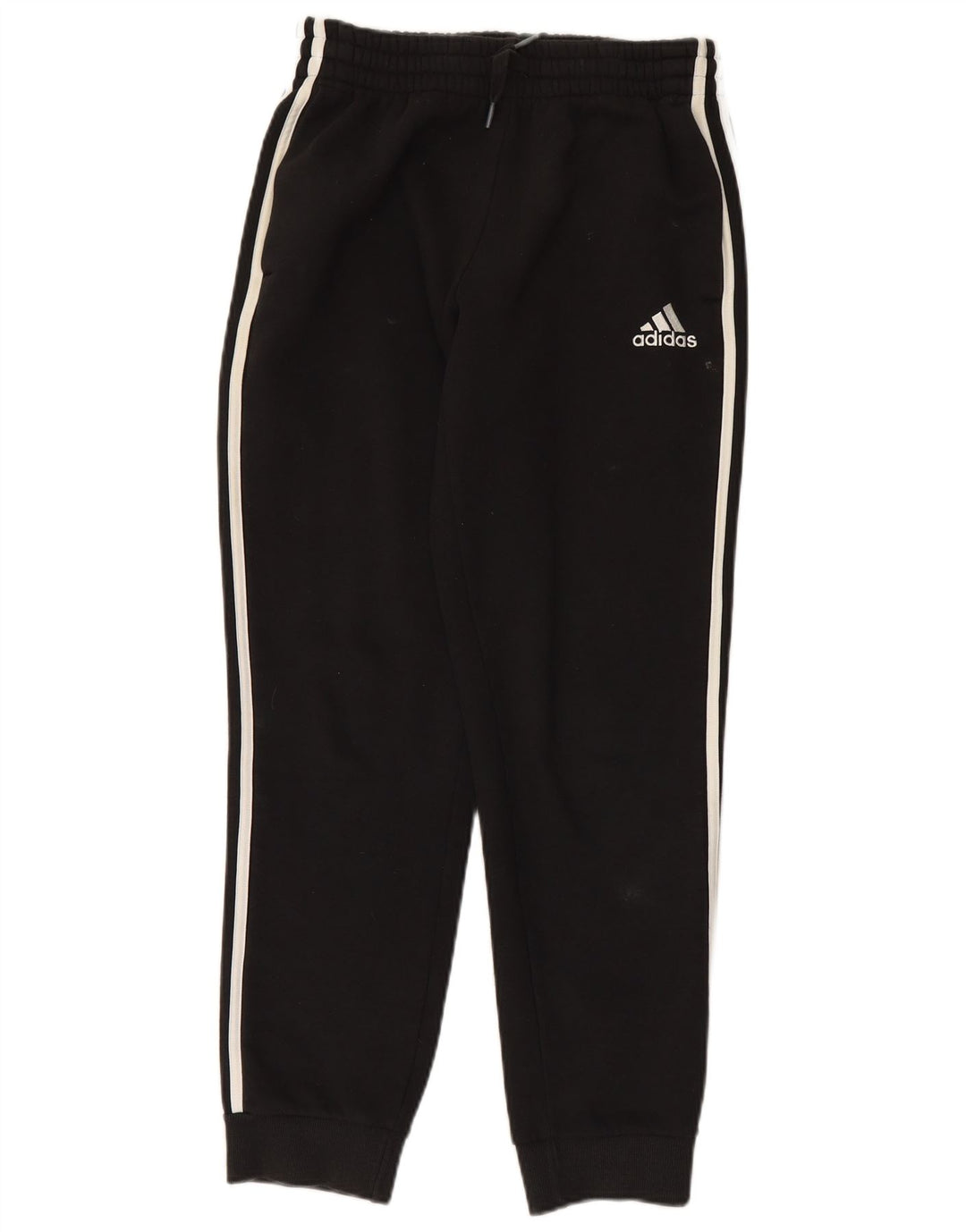 ADIDAS Mens Tracksuit Trousers Joggers Small  Black Cotton