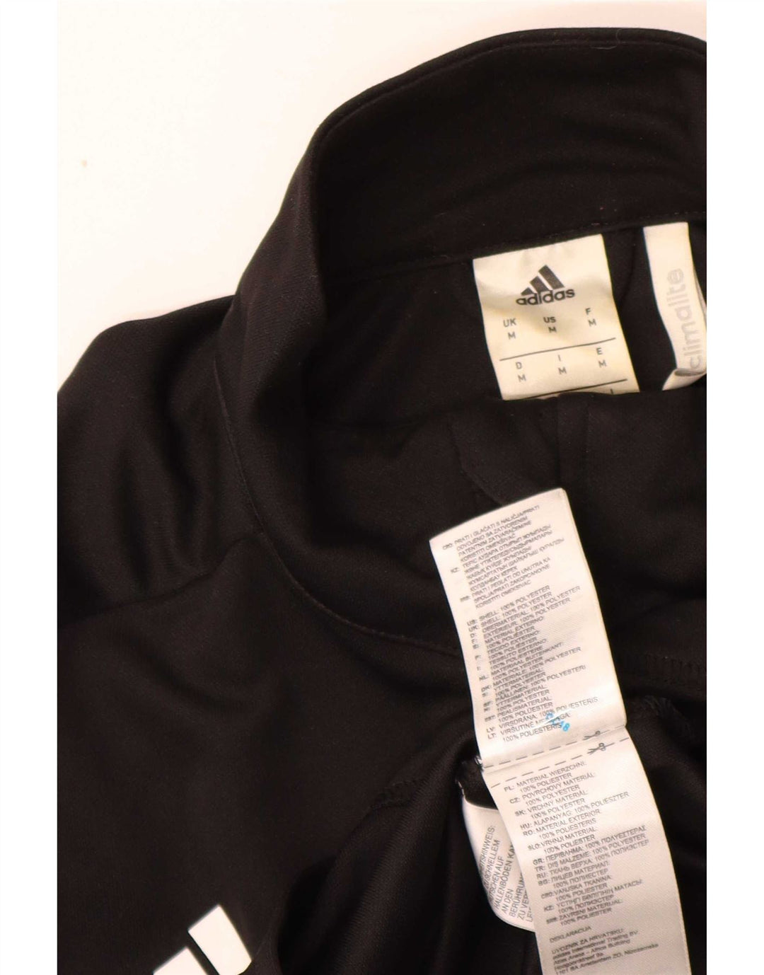 Adidas Herre Climalite Træningsdragt Topjakke Medium Sort Polyester