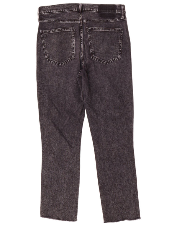 Gap Womens Cigarette High Rise Slim Jeans W29 L27 Grå Bomuld