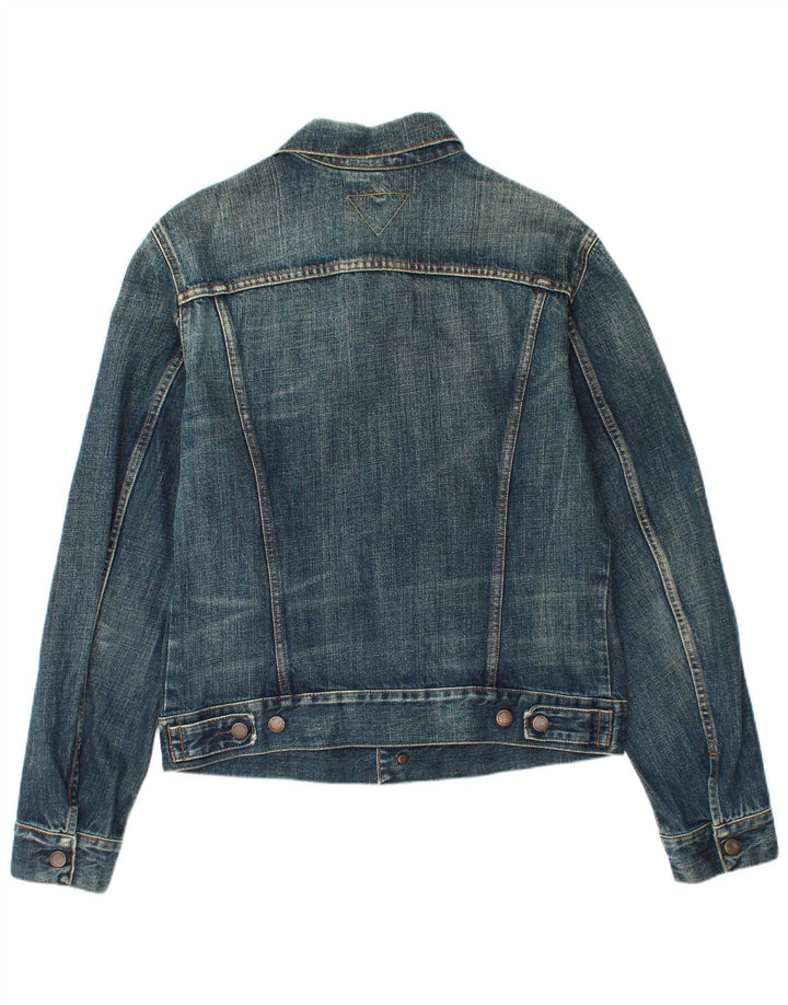 MELTIN' POT Herre denimjakke UK 40 Large Blue Cotton