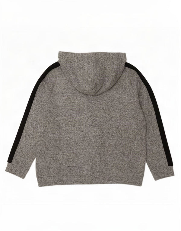 Marks & Spencer Dame hættetrøje Jumper UK 14 Large Grå Flecked Polyester