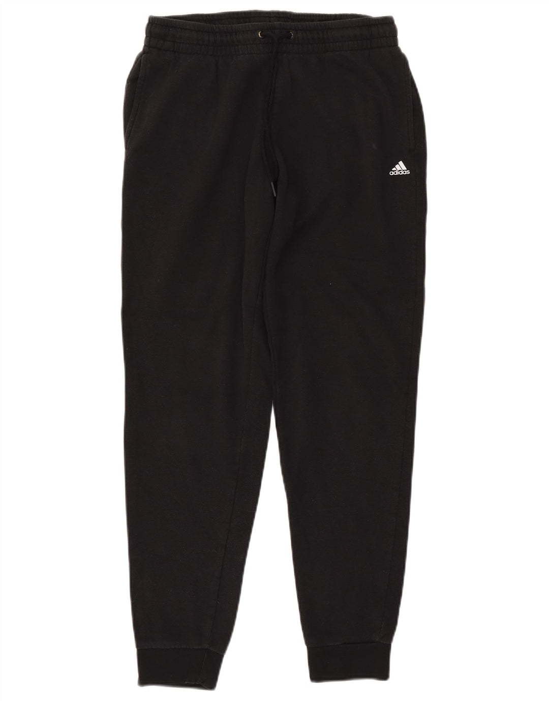 ADIDAS Golf træningsdragt bukser til kvinder Joggers UK 10 Small Black Bomuld