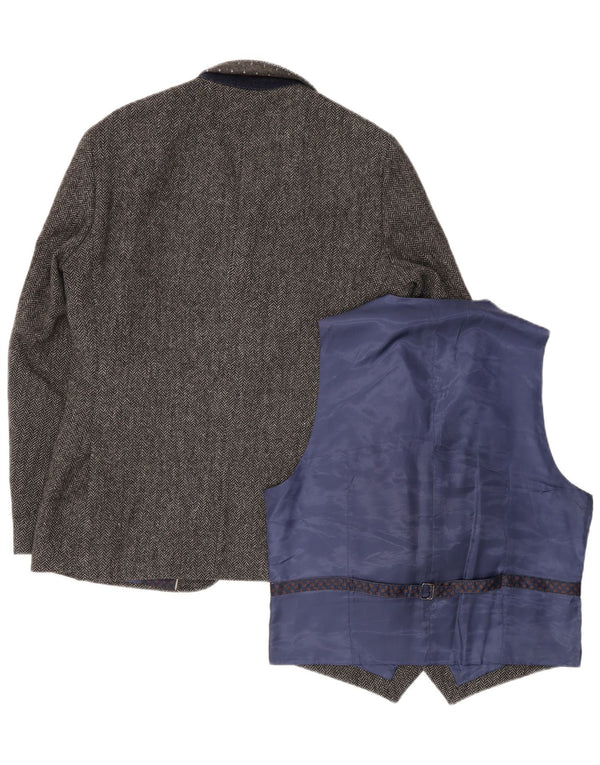 Marks & Spencer Herre Skræddersyet Fit Piece Set Medium Grey Sildeben