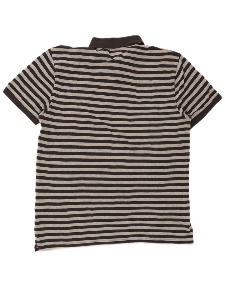 Levi's herre poloshirt XL sort stribet