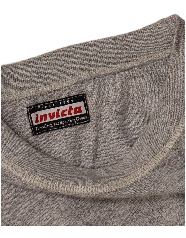 Invicta Herre T-Shirt Top Stor Grå