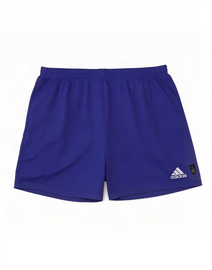 Adidas Herre Sportshorts UK 36 Large Blue Polyester
