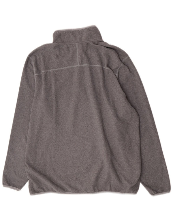 The North Face Herre lynlåshals Fleece Jumper 2XL Grå Polyester