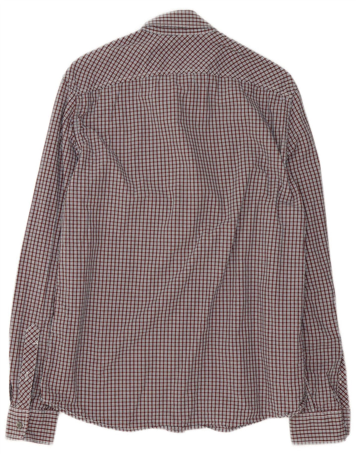 Timberland Herre Slim Fit skjorte Medium Rød Gingham