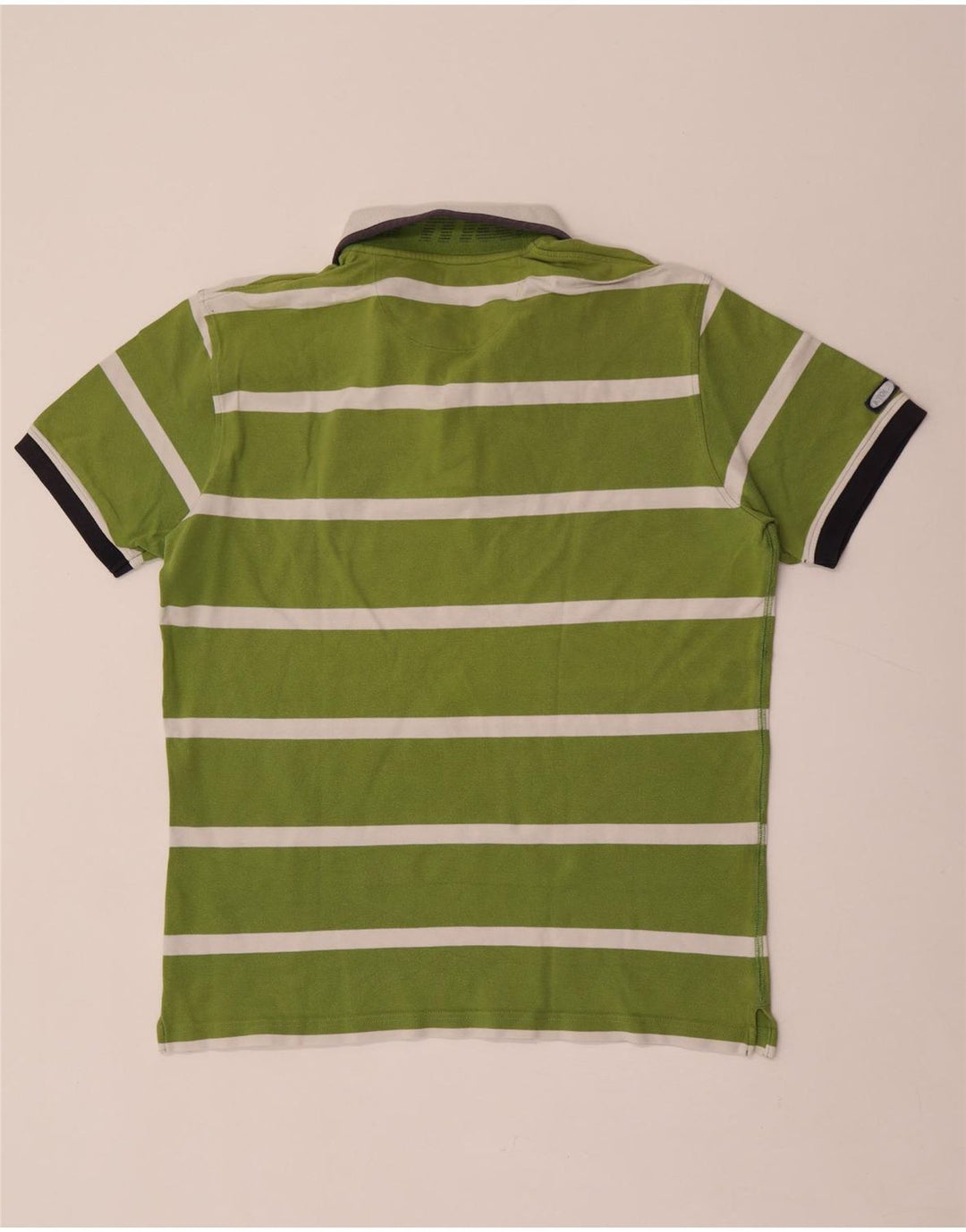 Murphy & Nye Rugby Polo Shirt til mænd Stor grøn stribet