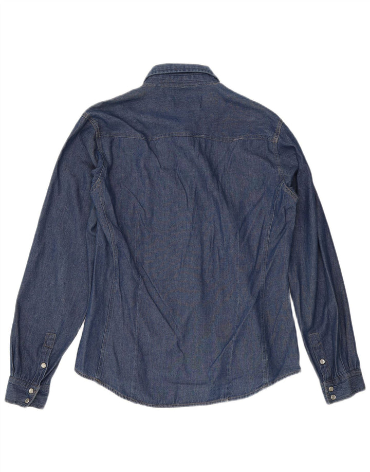 Brandon & C Dame Denim Shirt UK 18 XL Blå