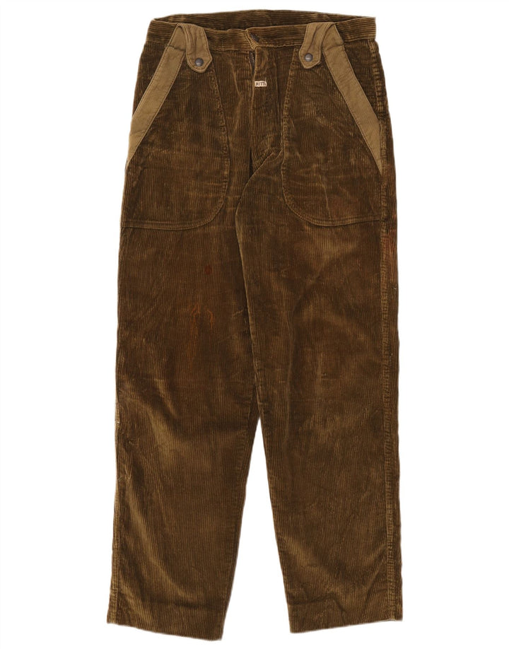 RITT Lige fløjlsbukser til mænd W31 L29 Khaki