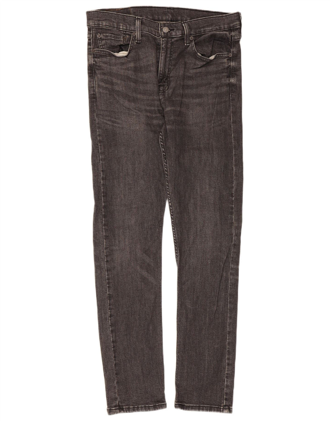 LEVI'S Herre 510 Skinny Jeans W32 L32 Grå Bomuld