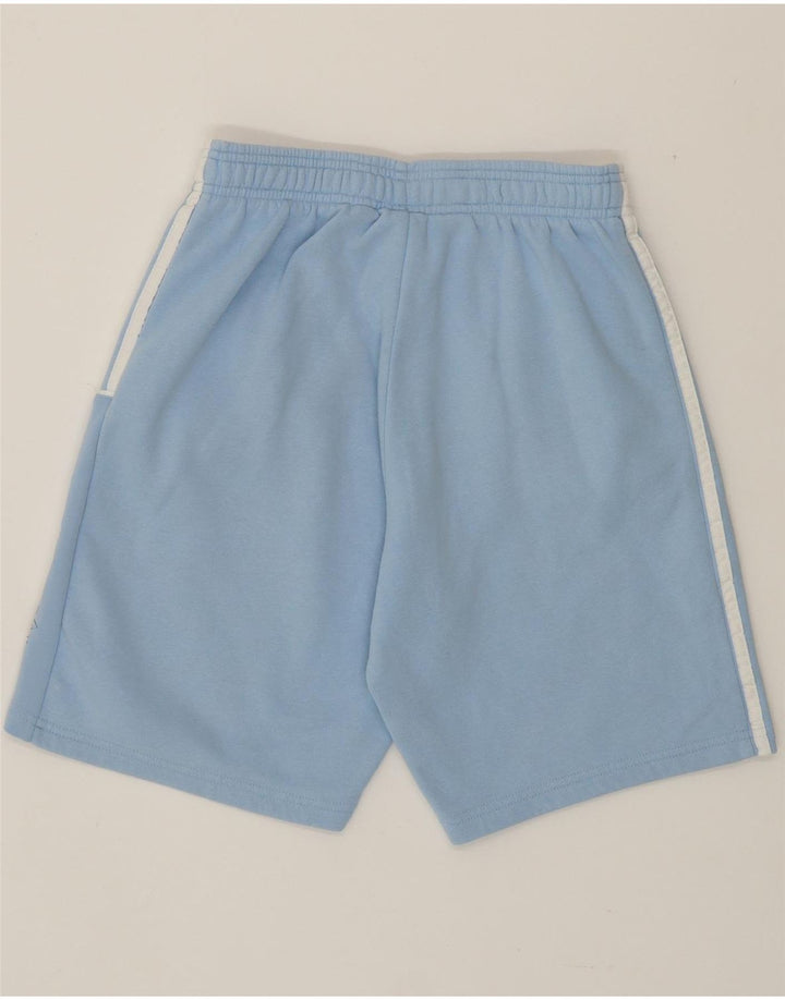 ADIDAS Boys Sport Shorts 13-14 Years  Blue Cotton