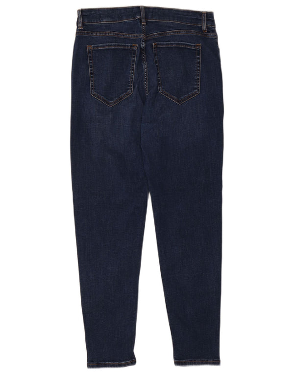 Marks & Spencer Womens High Waist Skinny Jeans UK 14 Medium W30 L26 Blue
