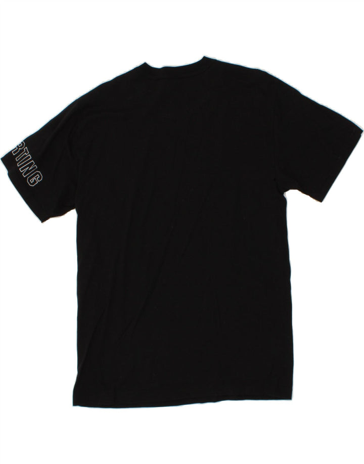 FILA Mens Graphic T-Shirt Top Large Black Cotton Vintage Fila and Second-Hand Fila from Messina Hembry 