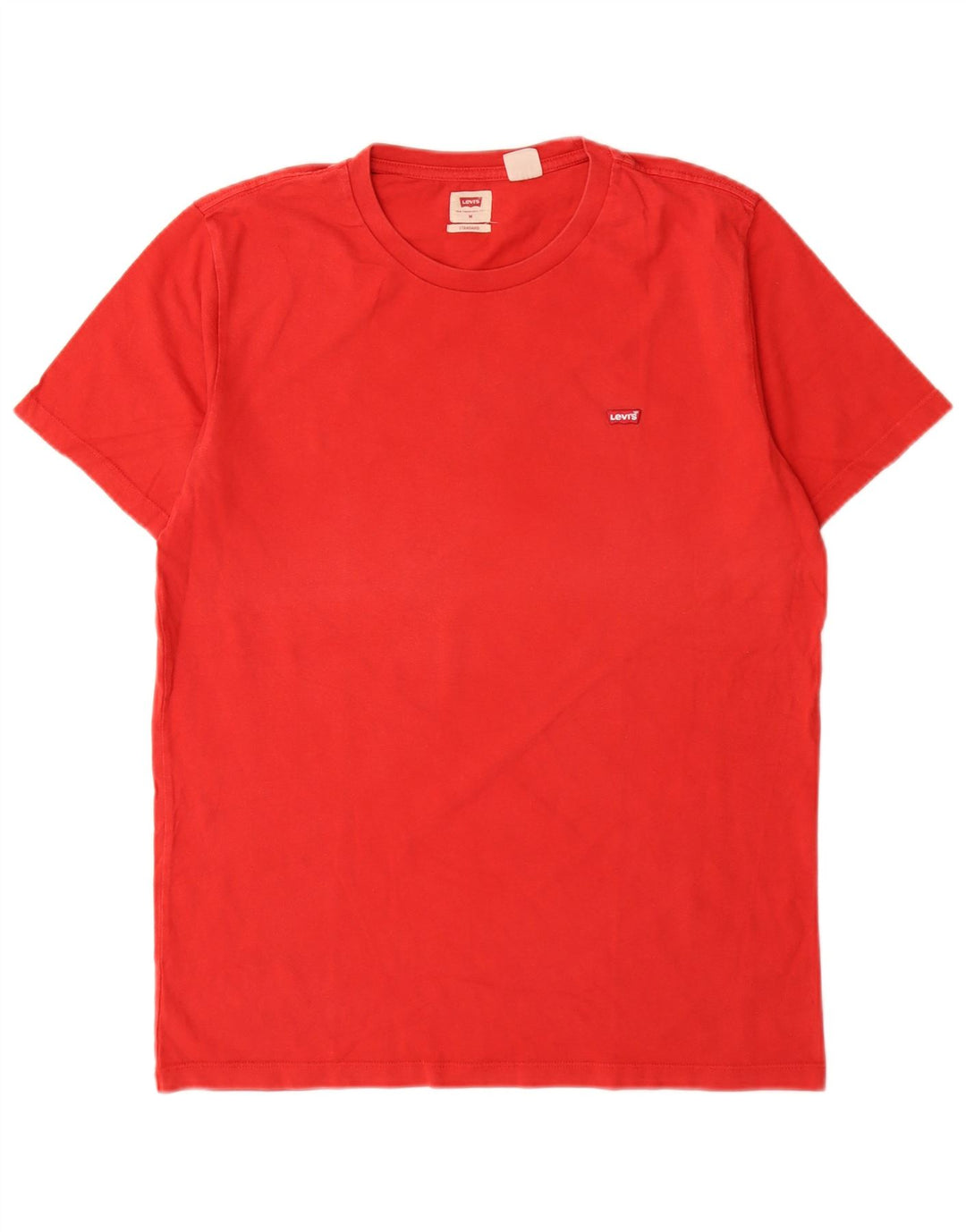 Levi's Herre Standard T-Shirt Top Medium Rød