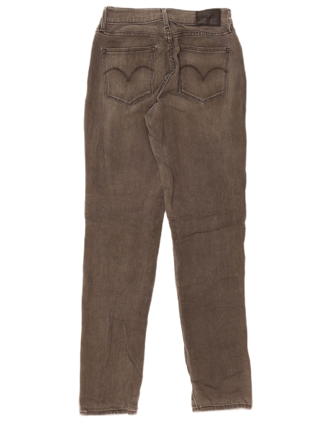 Levi's Womens 511 Curvy Skinny Jeans W27 L30 Grå Bomuld