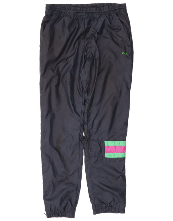 Fila Træningsdragt til mænd Joggers IT 48 Medium Navy Blue Colourblock