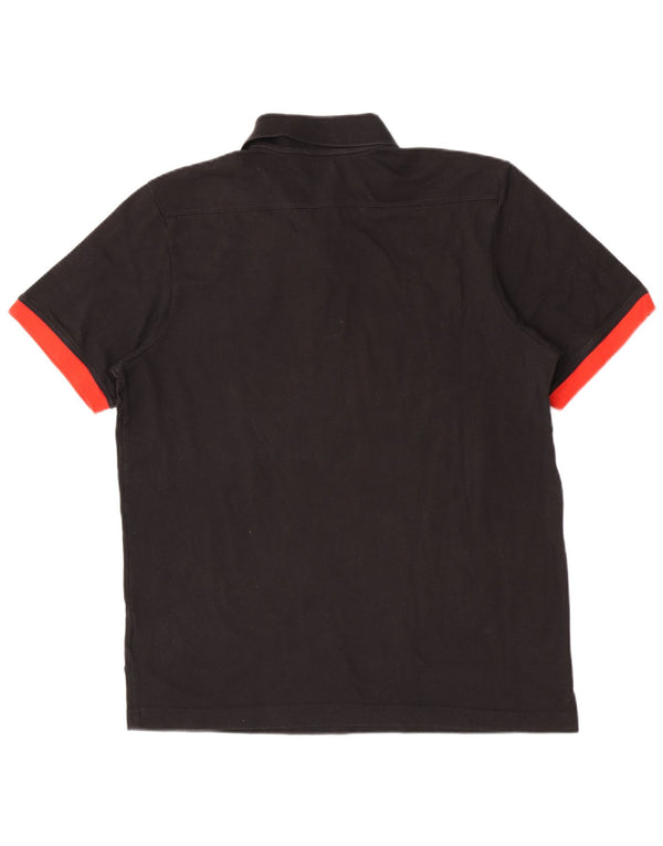 Adidas Herre FC Bayern Munchen Kortærmet grafisk poloshirt Medium Sort