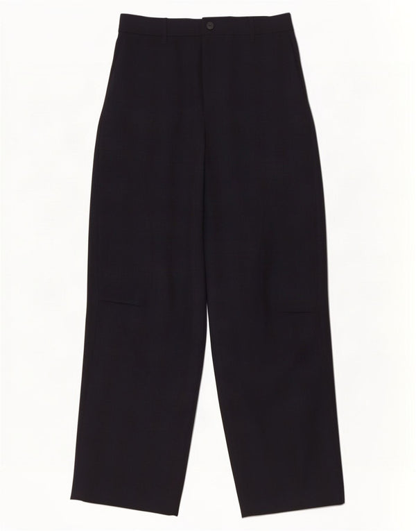 Zara Herre Lige Casual Bukser EU 38 Small W30 L30 Navy Blue Check