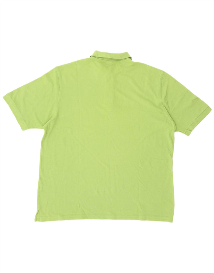 INVICTA Mens Polo Shirt 2XL Green Cotton