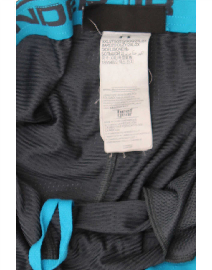 Under Armour Herre Sportshorts 2XL Grå Colourblock Polyester