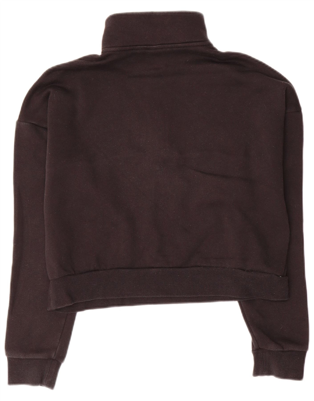 ADIDAS Piger Loose Fit Crop Sweatshirt Jumper 12-13 år Sort Bomuld