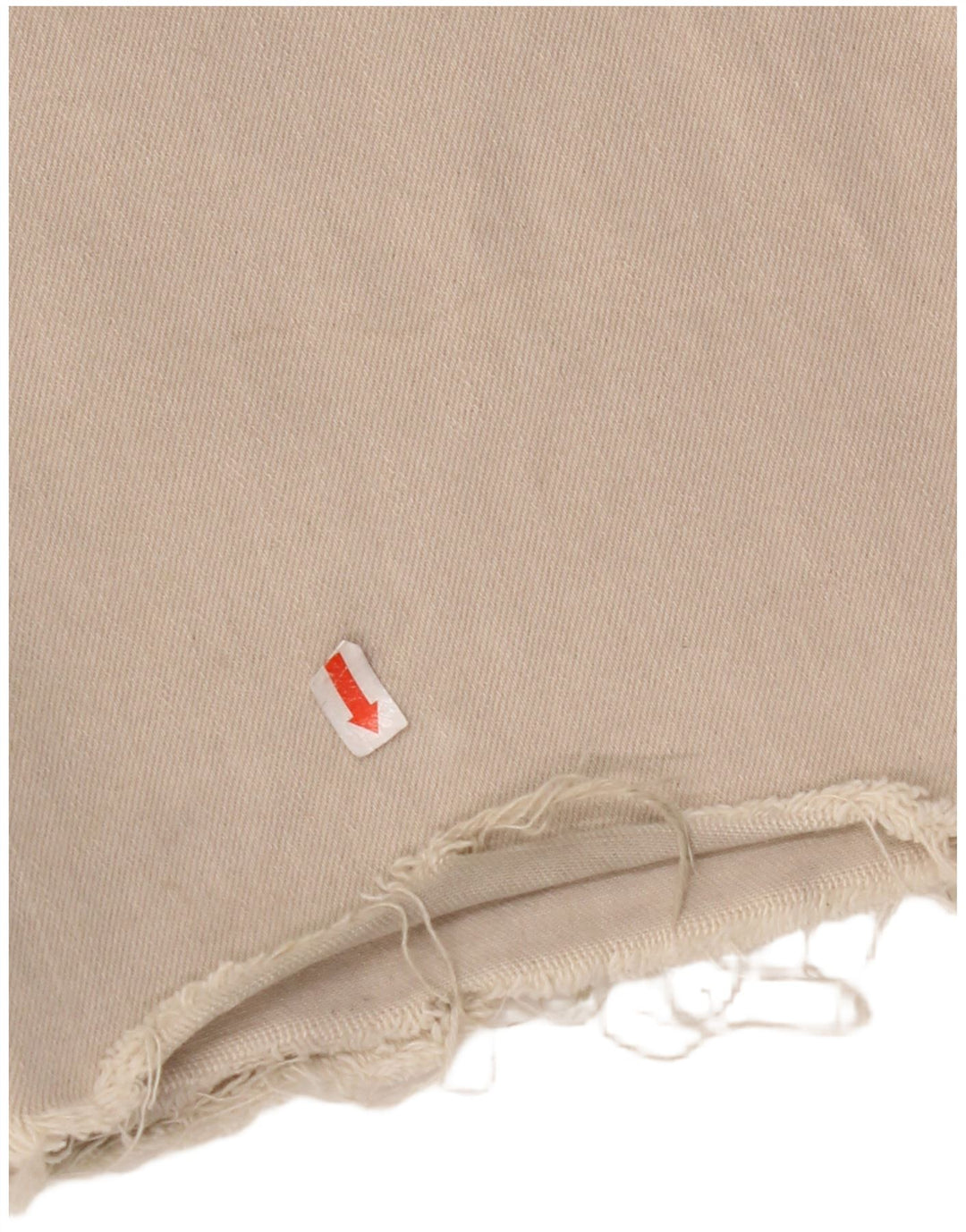 ZARA Womens The Marine Jeans med høj talje og brede ben EU 34 2XS W24 L29 Beige