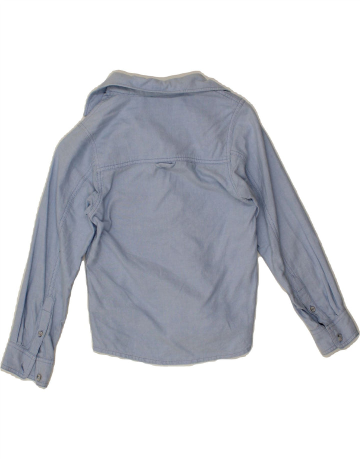 TIMBERLAND Boys Shirt 7-8 Years Blue Cotton Vintage Timberland and Second-Hand Timberland from Messina Hembry 