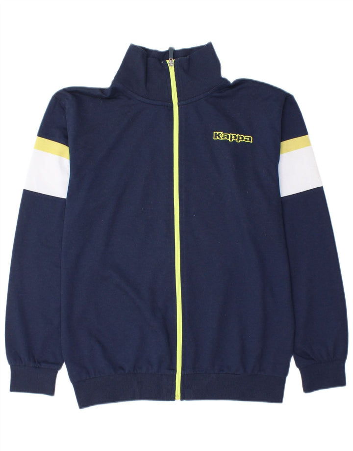 Kappa Træningsdragt til mænd Topjakke Medium Marineblå Colourblock Polyester