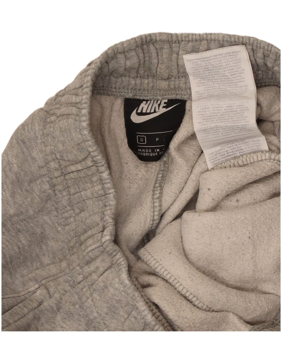 Nike Træningsdragt bukser til mænd Joggers Små Grå Colourblock Bomuld