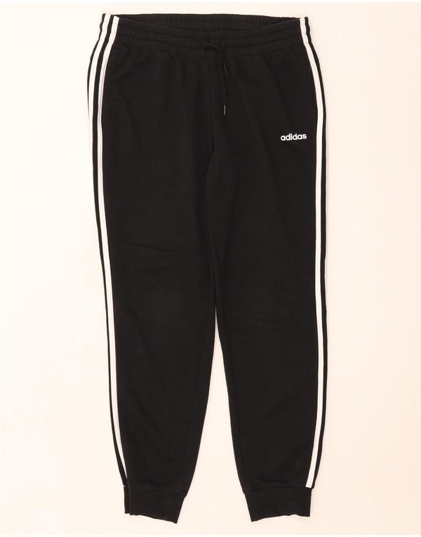 Adidas træningsdragt til kvinder Joggers UK 16/18 Stor sort bomuld