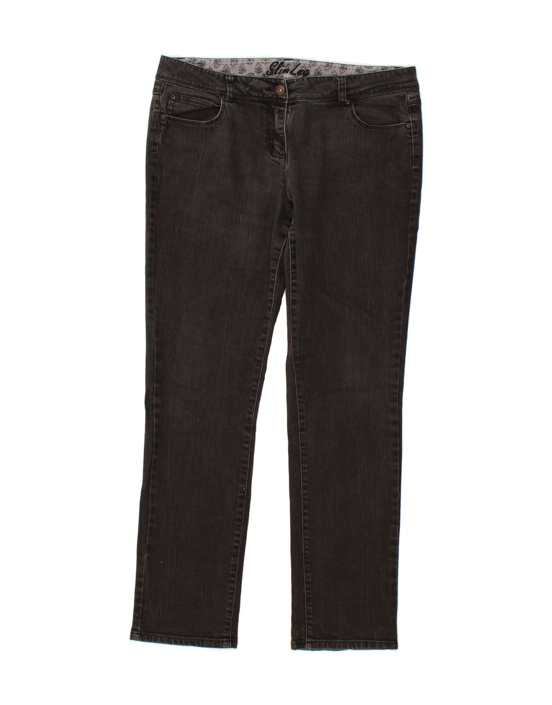 MONSOON Womens Slim Jeans UK 16 Large W34 L31 Grey Cotton Vintage Monsoon and Second-Hand Monsoon from Messina Hembry 