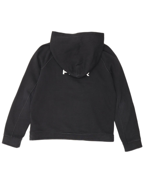 Nike Boys Air Graphic Hoodie Jumper 13-14 år XL Sort bomuld