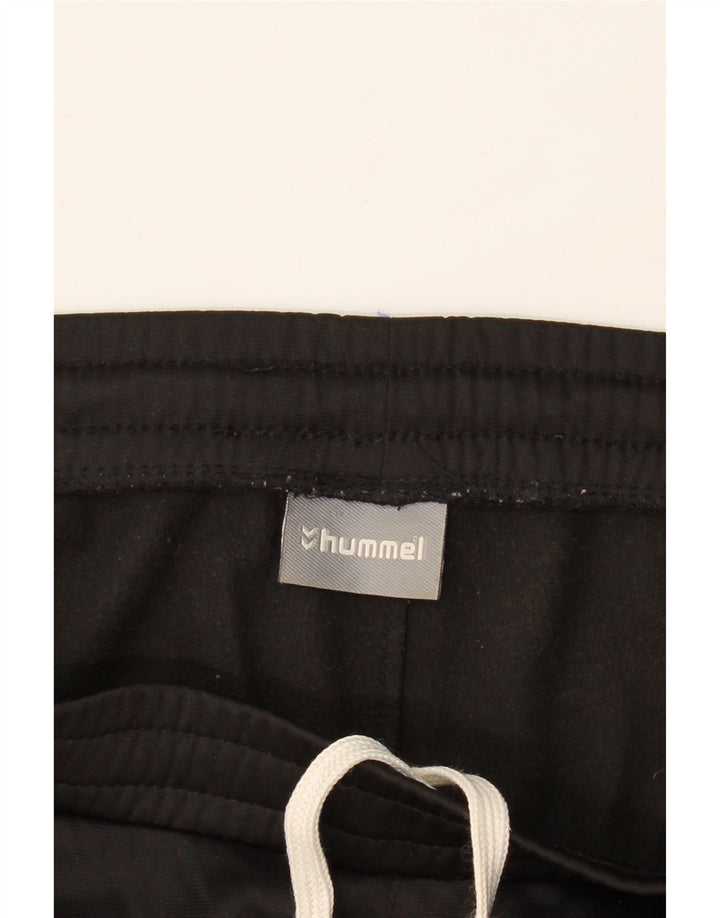 HUMMEL Mens Tracksuit Trousers Joggers Small Black Polyester Vintage Hummel and Second-Hand Hummel from Messina Hembry 