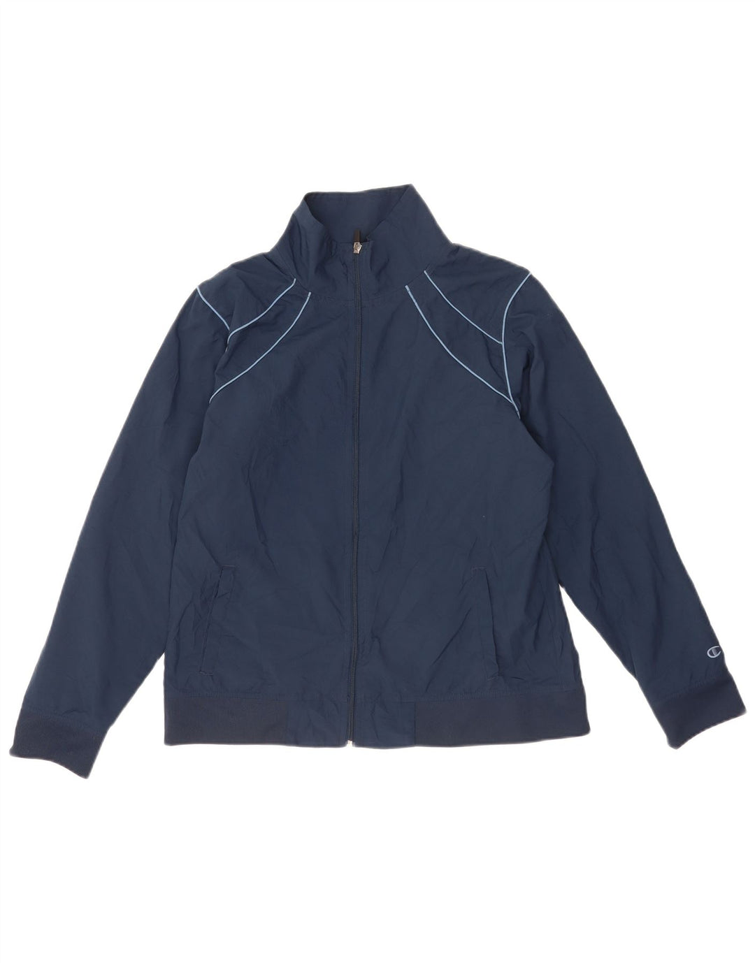 Champion Womens træningsdragt Topjakke UK 16 Large Navy Blue Polyester