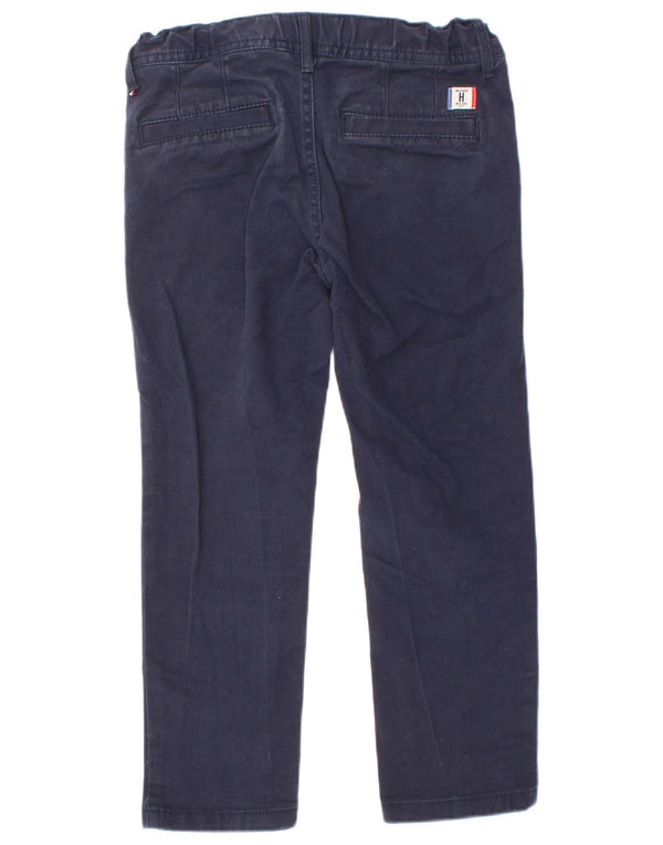 Tommy Hilfiger drenge lige chinobukser 5-6 år W22 L18 marineblå